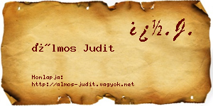 Álmos Judit névjegykártya